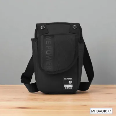 Crimson Ledger Men's Chest Bag